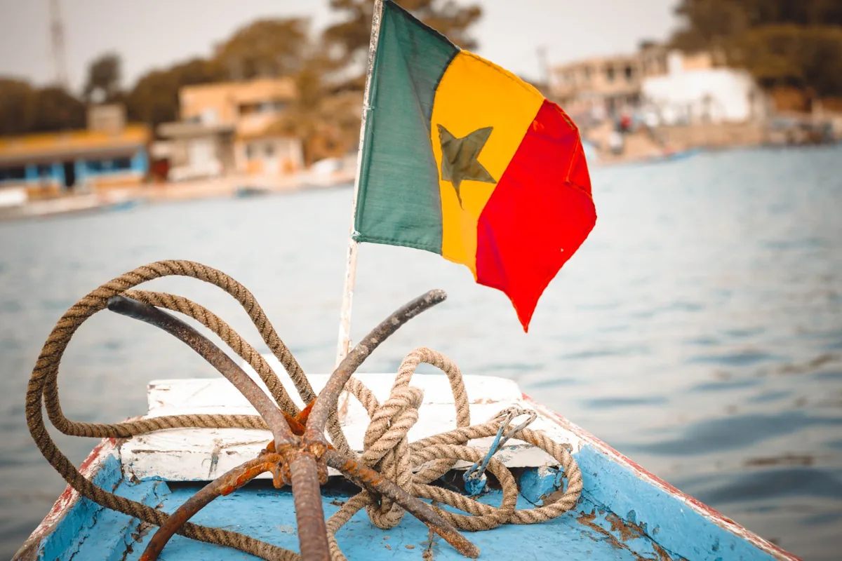 Le littoral dakarois hors saison des pluies — une plage du Sénégal.