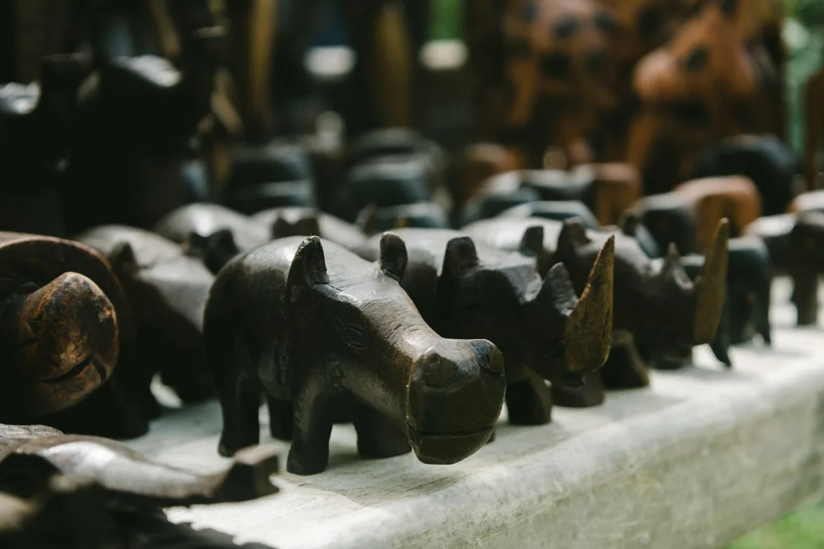Des objets artisanaux à vendre — des objets artisanaux.